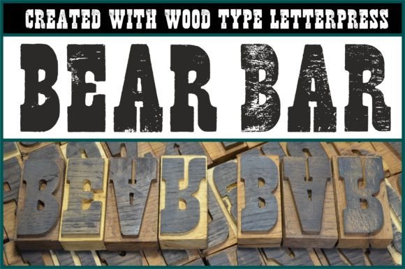 Bear Bar: A Font with Character for Digital Design