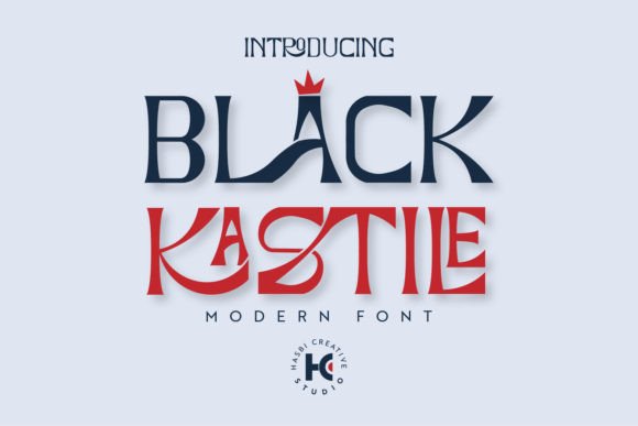 Black Kastile: A Modern Font for Digital Branding