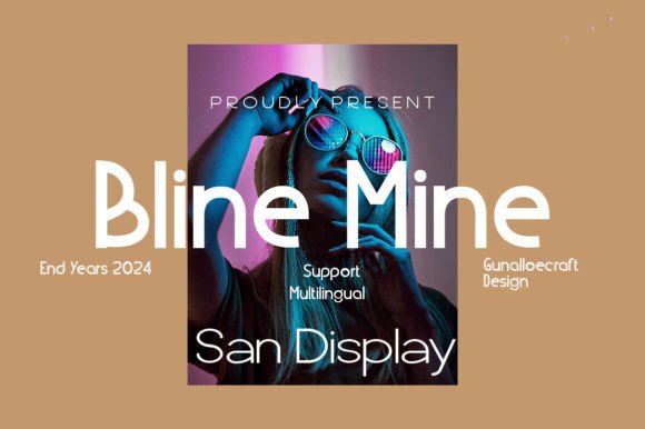 Blind Mine: A Bold Sans Serif for Editorial Impact