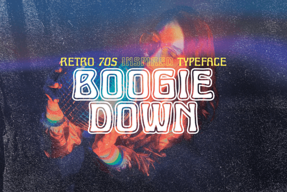 Boogie Down: A Retro Font for Editorial Design