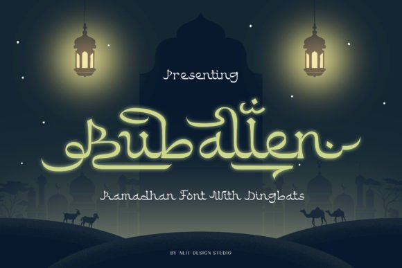 Buballen: A Font with Soul for Islamic Design