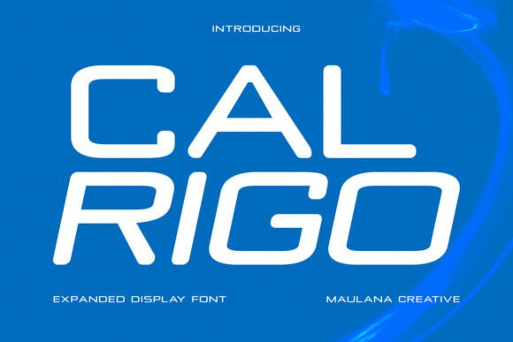 Calrigo: A Bold Display Font for Editorial Strength