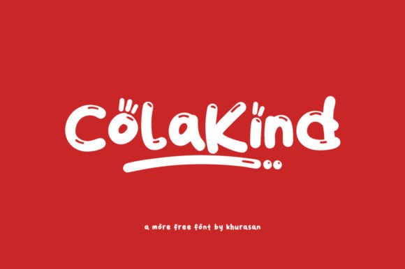 Colakind: A Display Font for Editorial Design and Branding