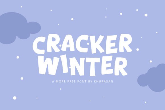 Cracker Winter: A Cute, Modern Display Font for Real Branding