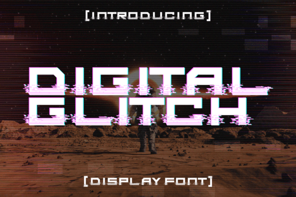 Digital Glitch Font Review for Web Designers