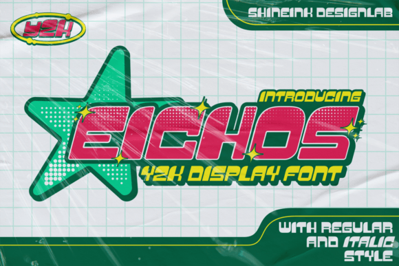 Eichos: A Modern Display Font for Creative Crafters