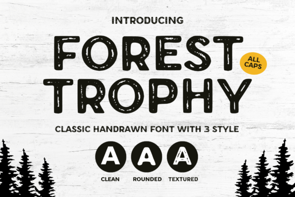 Forest Trophy: A Font That Adds Character to Digital Design