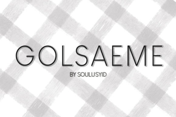 Golsaeme: A Bold Choice for Editorial Design