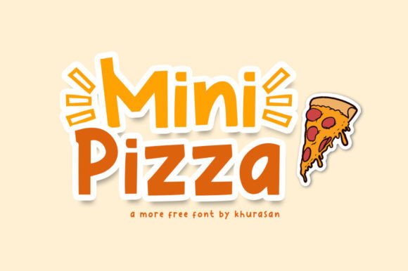 Mini Pizza: A Versatile Display Font for Editorial Design