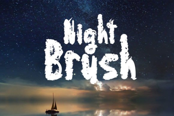Night Brush: A Display Font That Breathes Quiet Confidence