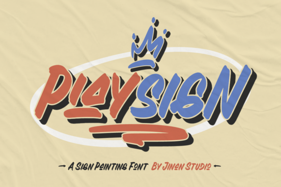 Playsign: A Vibrant Display Typeface for Creative Branding