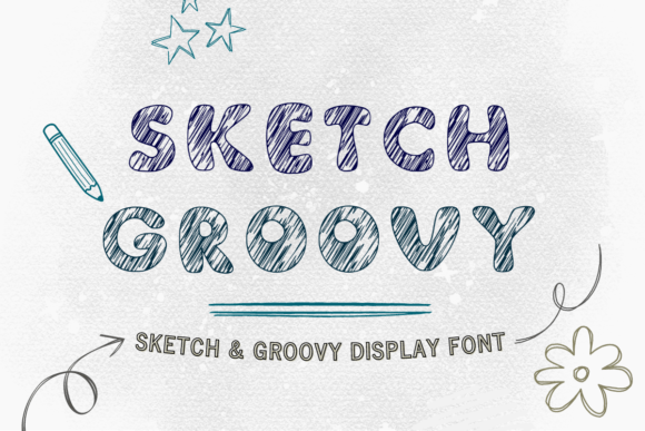 Sketch Groovy: A Display Font for Editorial Creativity