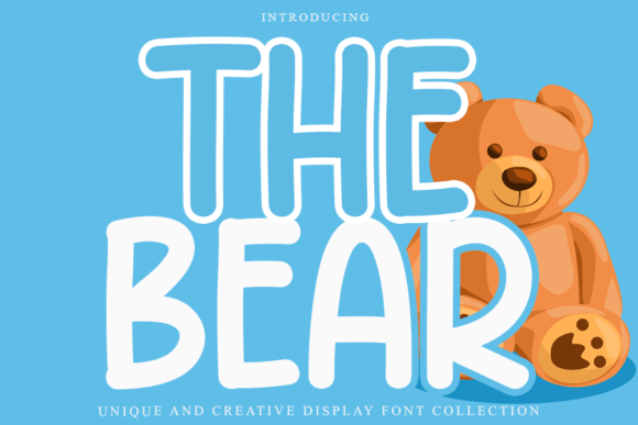 The Bear: A Modern Display Font for Bold Branding