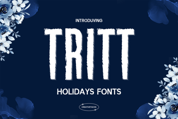 Tritt Holidays Font: A Design Essential for Holiday Campaigns