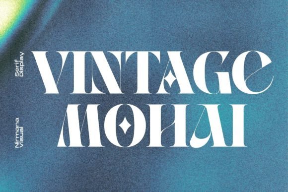 Vintage Mohai: A Timeless Display Font for Modern Editorial Design